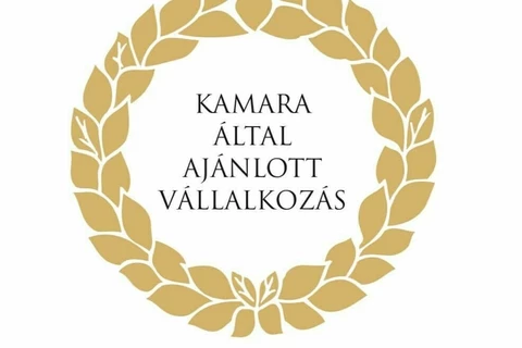 KAMARA ÁLTAL AJÁNLOTT VÁLLALKOZÁS